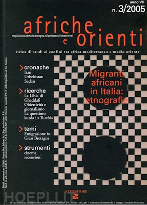 riccio b. (curatore) - migranti africani in italia