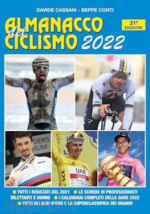 cassani davide; conti beppe - almanacco del ciclismo 2022