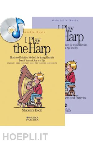 bosio gabriella - i play the harp. con cd-audio