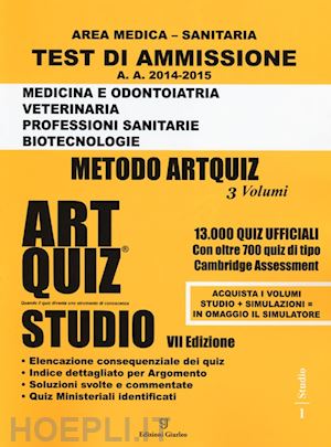 aa.vv. - art quiz studio 2014-2015 area medica-sanitaria