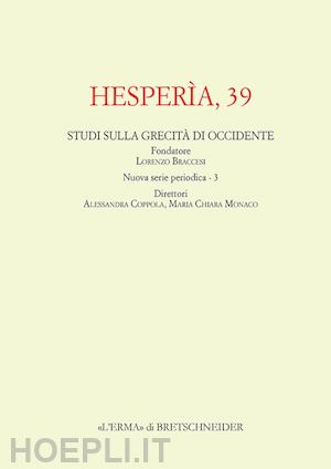  - hesperìa, 39. nuova serie periodica - 3/2021