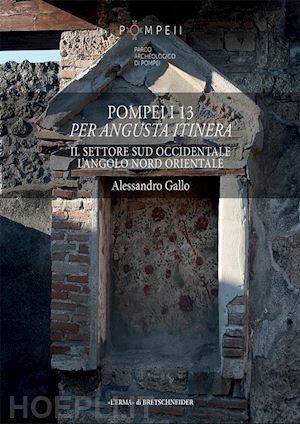 gallo alessandro - pompei i 13. per angusta itinera. il settore sud occidentale l'angolo nord orien