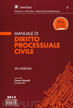 taraschi cesare (curatore) - manuale di diritto processuale civile