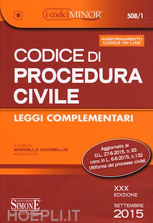 iacobellis m. (curatore) - codice di procedura civile