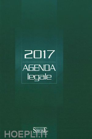  - agenda legale - 2017 - verde