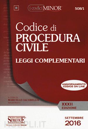 iacobellis marcello - codice di procedura civile