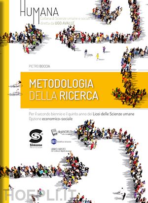 boccia pietro; avalle u. (curatore) - humana. metodologia della ricerca. per il secondo biennio e il quinto anno dei l