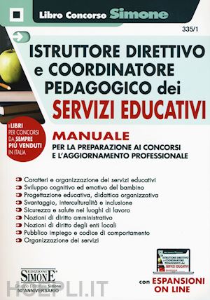 aa.vv. - istruttore direttivo e coordinatore pedagogico dei servizi educativi - manuale
