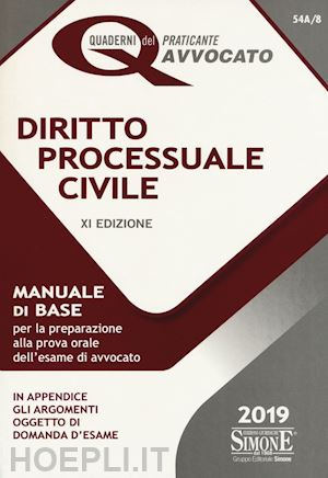  - diritto processuale civile