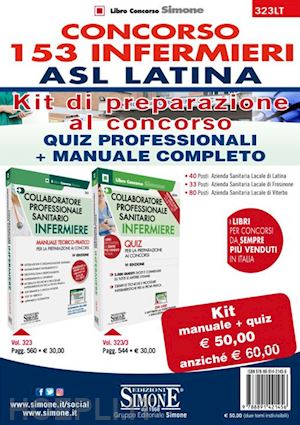 - concorso 153 infermieri asl latina - kit di preparazione al concorso