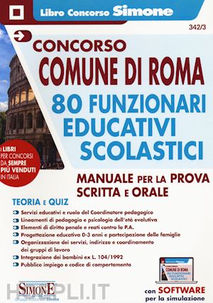 aa.vv. - 80 funzionari educativi scolastici comune di roma - manuale