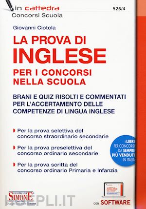 La Prova Di Inglese Per I Concorsi Nella Scuola - Ciotola Giovanni