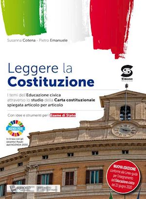 emanuele pietro - nuovo leggere la costituzione. temi di educazione civica attraverso lo studio de