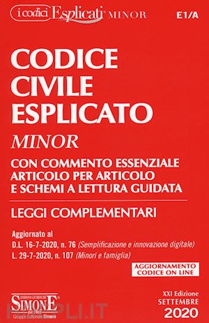  - codice civile esplicato - minor