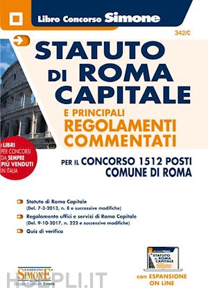  - statuto di roma capitale e principali regolamenti commentati