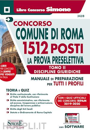  - concorso comune roma - 1512 posti - la prova prelettiva