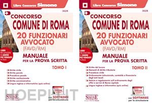  - concorso comune di roma - 20 funzionari avvocato (favd/rm)