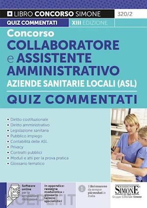  - concorso collaboratore e assistente amministrativo nelle aziende sanitarie local