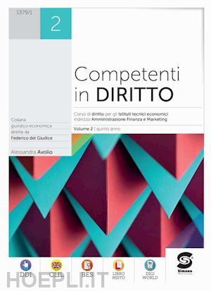 avolio alessandra - competenti in diritto. per le scuole superiori. con e-book. con espansione onlin