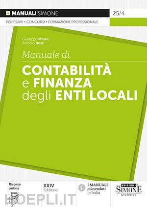 rossi antonio - manuale di contabilita' e finanza degli enti locali