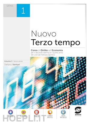 venturi stefano; stefano - nuovo terzo tempo. diritto ed economia. per le scuole superiori. con e-book. con