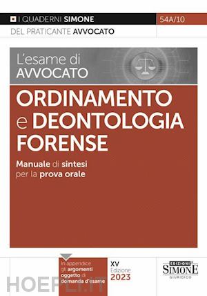 Tutti i libri editi da edizioni giuridiche simone 