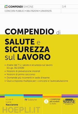 nacciarone l. (curatore) - compendio di salute e sicurezza sul lavoro