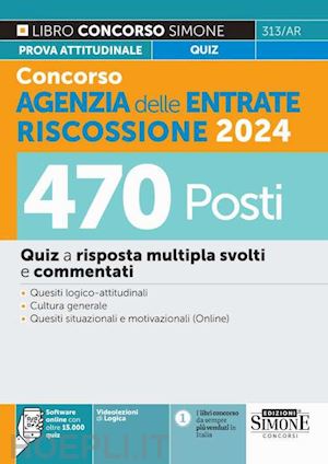 aa.vv. - concorso agenzia delle entrate riscossione 2024 - 470 posti