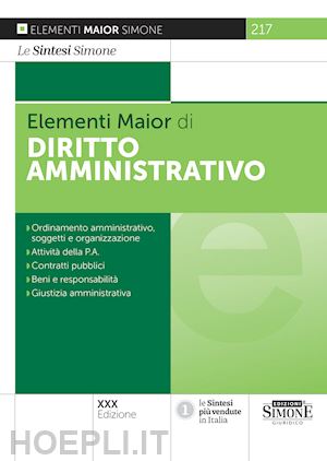 aa.vv. - elementi maior di diritto amministrativo