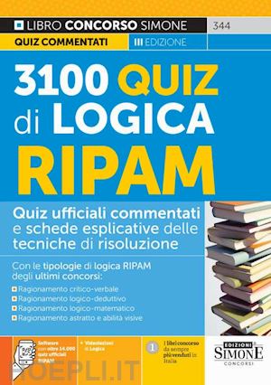 aa.vv. - 3100 quiz di logica ripam