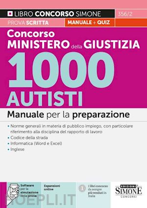 aa.vv. - concorso ministero della giustizia -1000 autisti