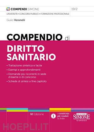 veronelli giulio - compendio di diritto sanitario