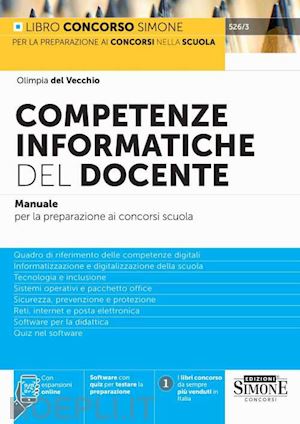 del vecchio olimpia - competenze informatiche del docente. manuale per la preparazione ai concorsi scu