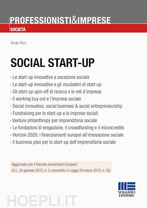ricci sergio - social start-up