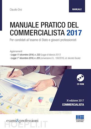 claudio orsi - manuale pratico del commercialista - 2017