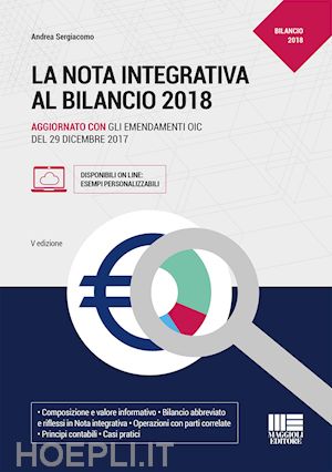 andrea sergiacomo - nota integrativa al bilancio - 2018