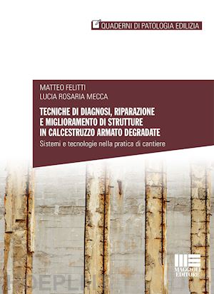 felitti matteo; mecca lucia rosaria - tecniche di diagnosi, riparazione e miglioramento di strutture in calcestruzzo