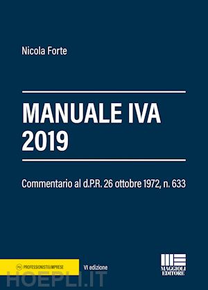 forte nicola - manuale iva 2019