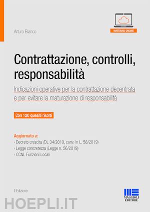 bianco arturo - contrattazione, controlli, responsabilita'