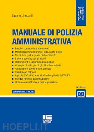 saverio linguanti - manuale di polizia amministrativa