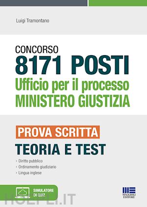 tramontano luigi - concorso - 8171 posti - ufficio per il processo ministero giustizia