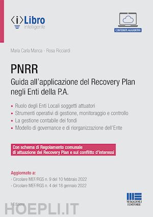 manca maria carla; ricciardi rosa - pnrr