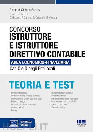 bertuzzi s. (curatore) - concorso istruttore e istruttore direttivo contabile area economico-finanziaria