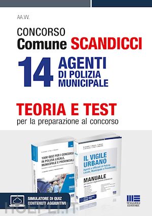 ancillotti massimo; barusso edoardo; bertuzzi rosa - concorso comune scandicci - 14 agenti di polizia municipale