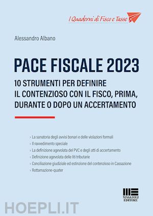 albano alessandro - pace fiscale 2023