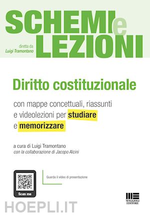 tramontano luigi (curatore) - schemi e lezioni - diritto costituzionale