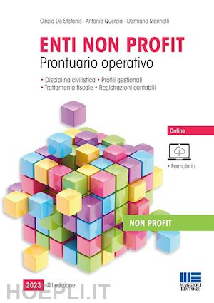 de stefanis cinzia; quercia antonio; marinelli damiano - enti non profit - prontuario operativo