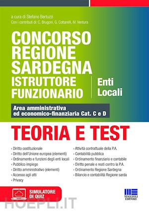 bertuzzi stefano (curatore) - concorso regione sardegna - istruttore funzionario - enti locali