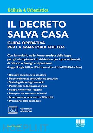 di nicola mario - decreto salva casa. guida operativa per la sanatoria edilizia