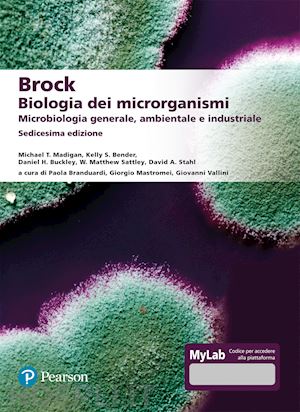 brock; madigan m., bender k.,; branduardi p., mastromei g., vallini g. (edit) - brock. biologia dei microrganismi